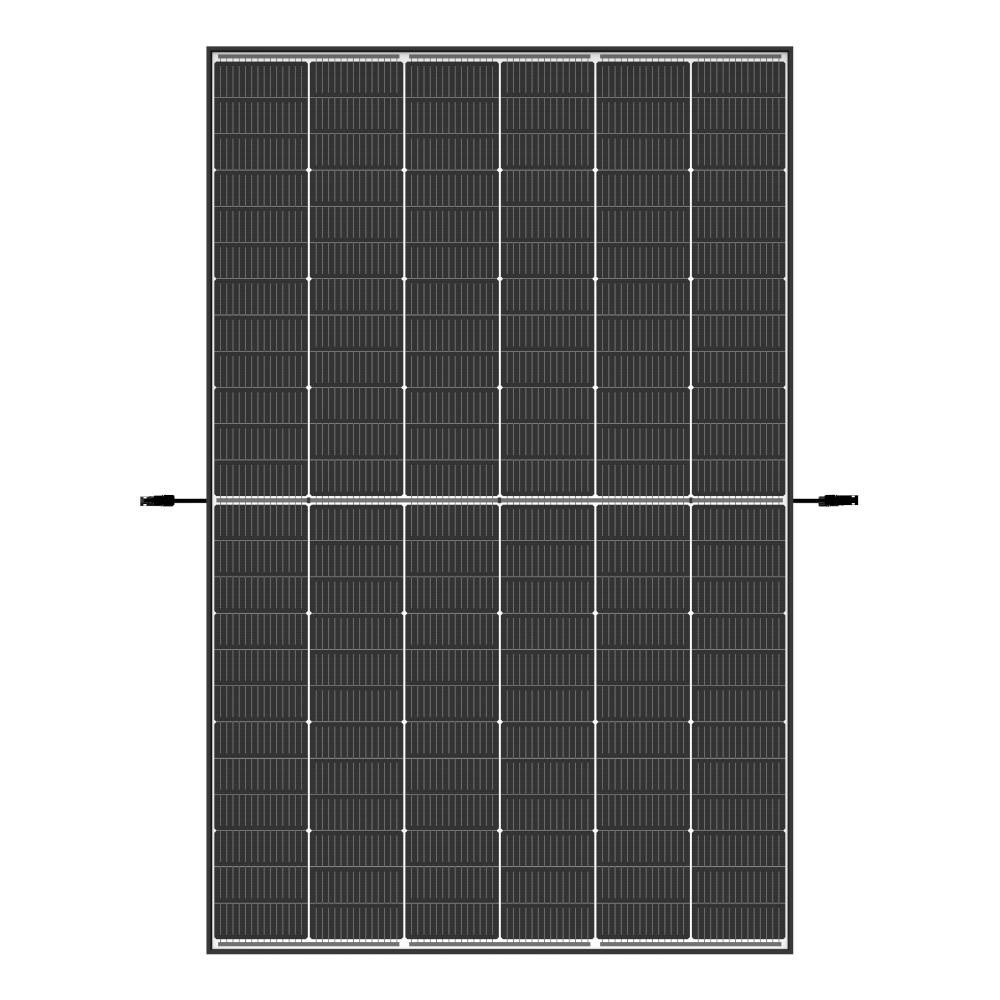 Photovoltaik Modul 455 W Vertex S+ Dual Glass N-Type Black Frame Trina