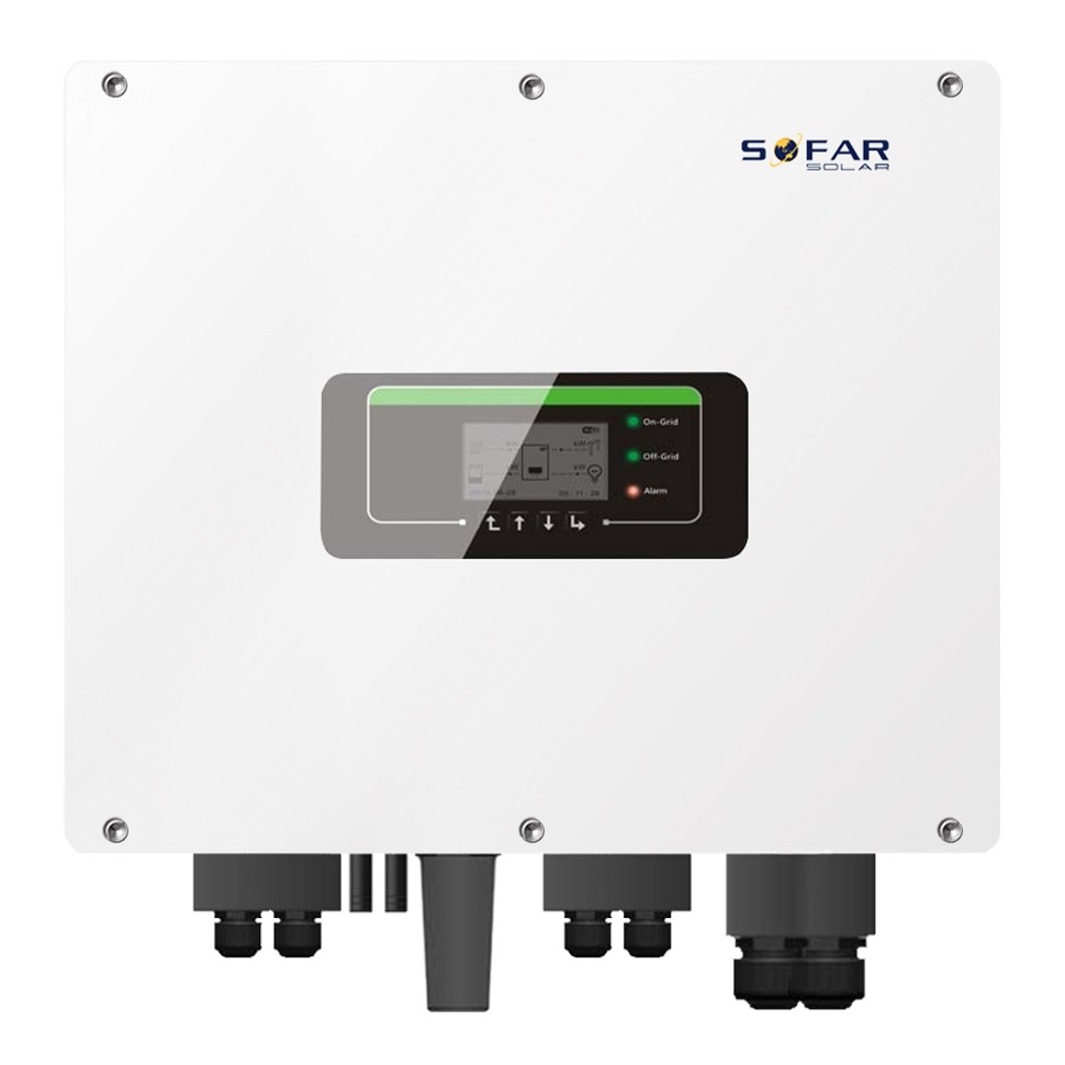 Hybrid solar inverter HYD5KTL-3PH 5 kW Sofar Solar