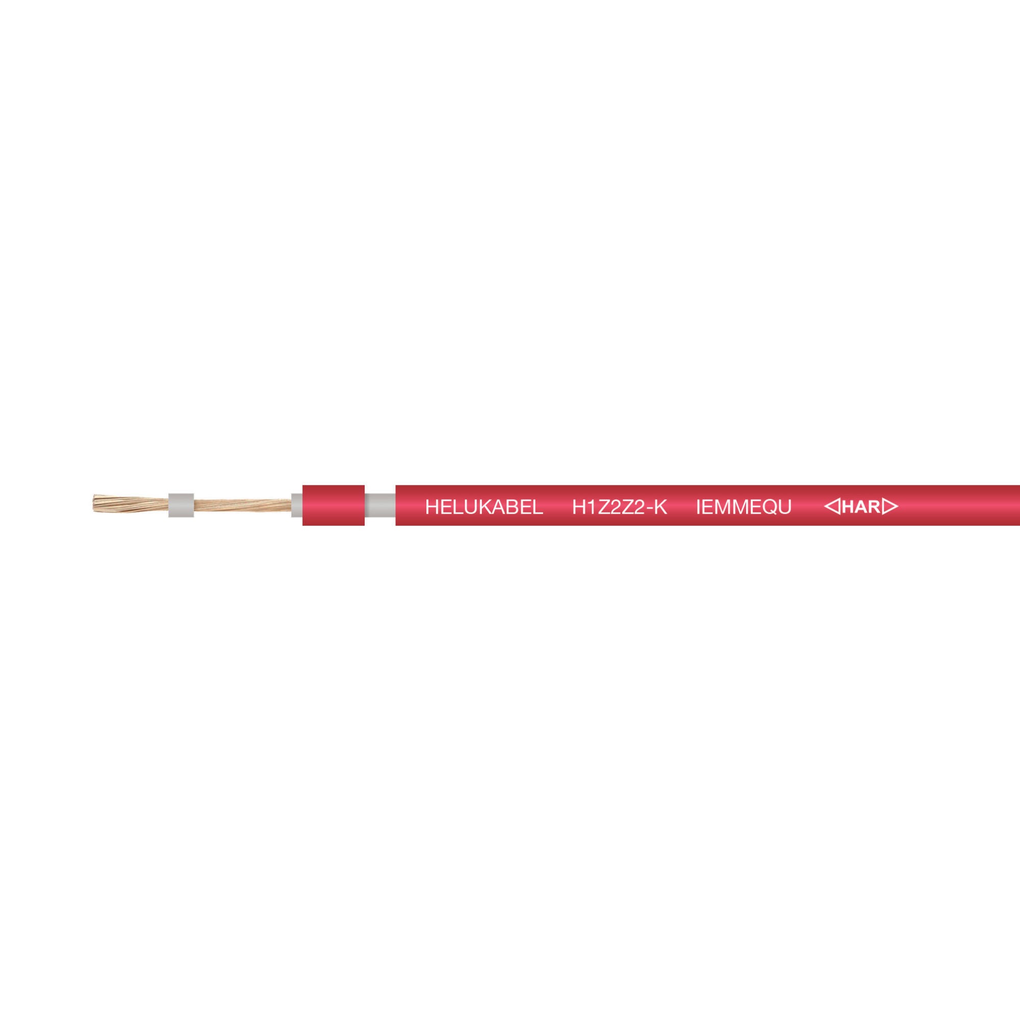 Solarkabel 6 mm2 rot 500 m Außendurchmesser 7