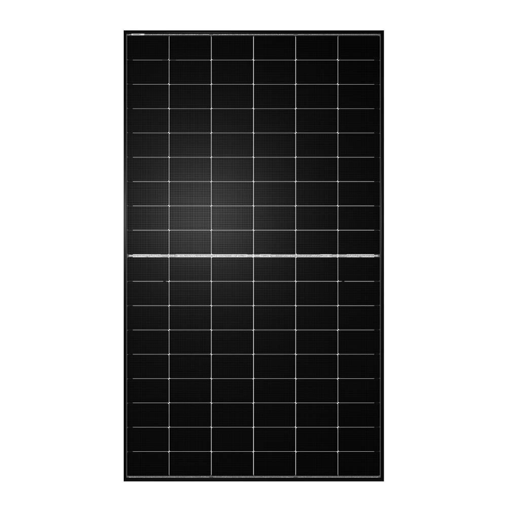 Photovoltaik Modul 500 W N-Type Black Frame 30 mm Bifacial TW Solar