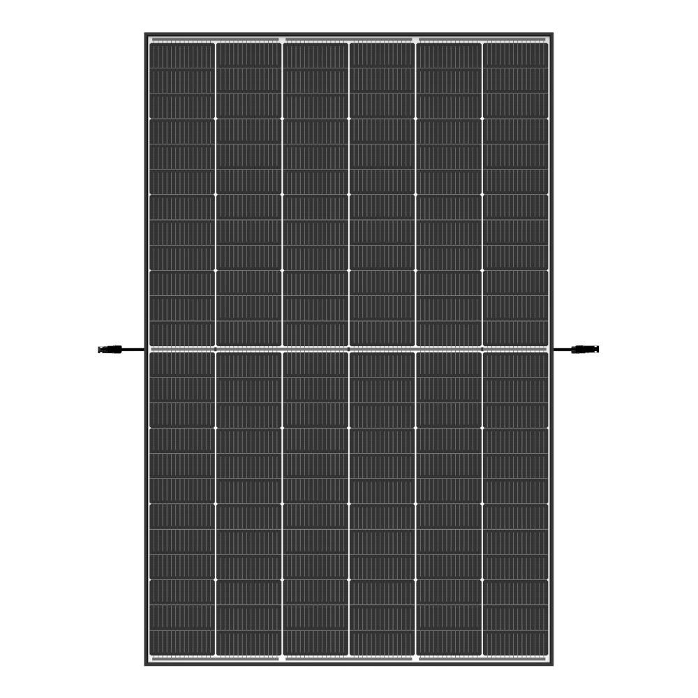 Photovoltaik Modul 445 W Vertex S+ Dual Glass N-Type Black Frame 30 mm Trina