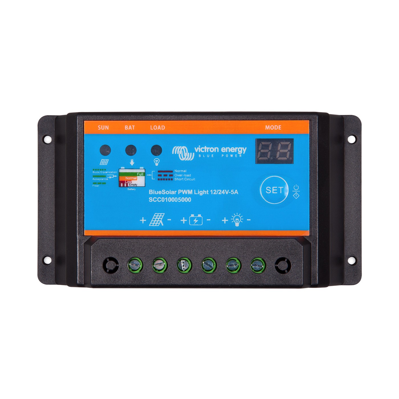 Laderegler BlueSolar PWM-Pro 12/24 V - 5 A Victron Energy