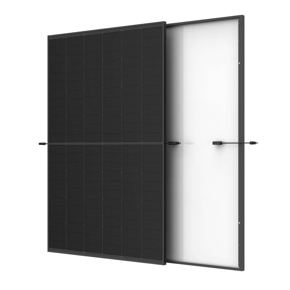 Photovoltaik Modul 440 W Vertex S+ Dual Glass N-Type Full Black Trina