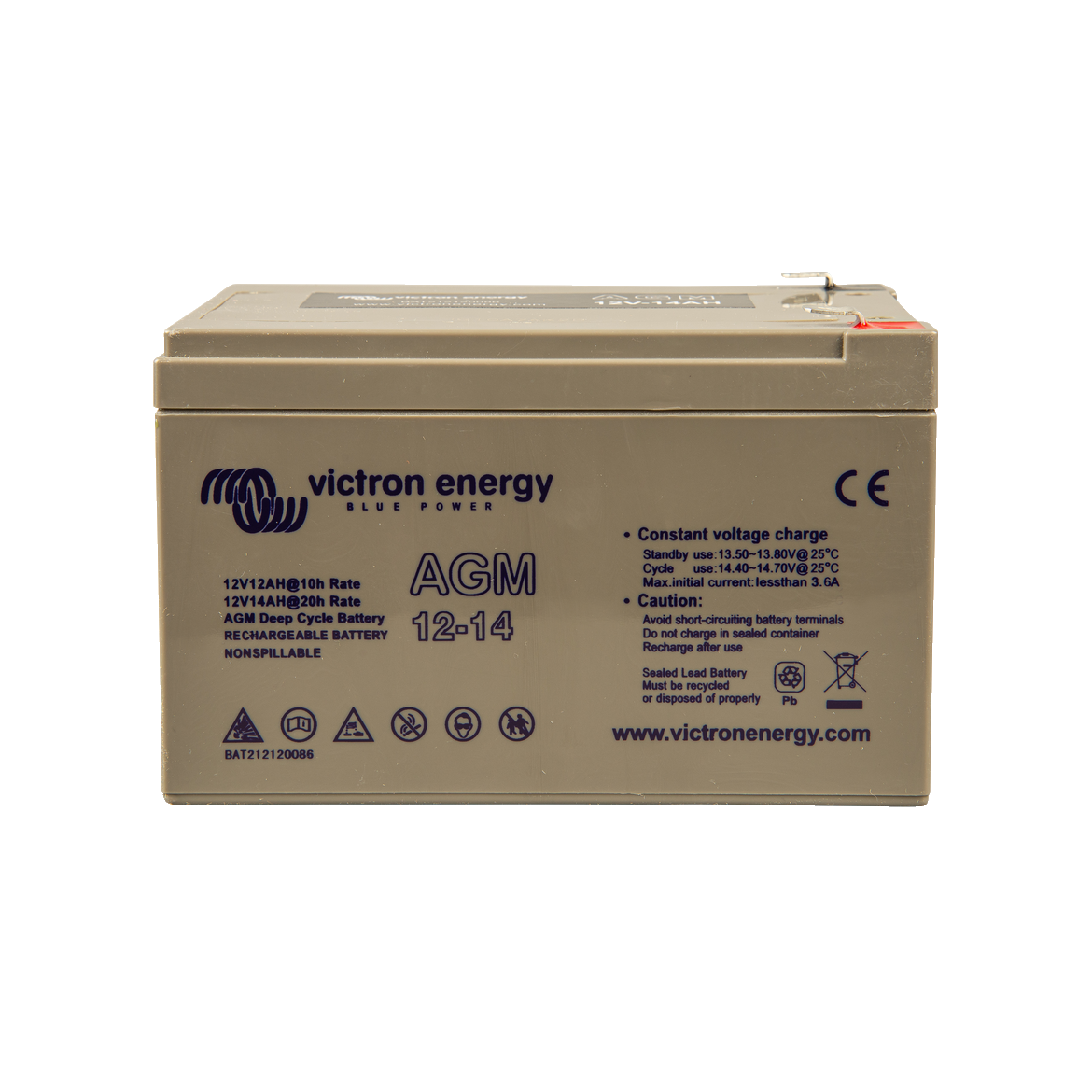 Batterie AGM Deep Cycle 12 V/14 Ah Victron Energy