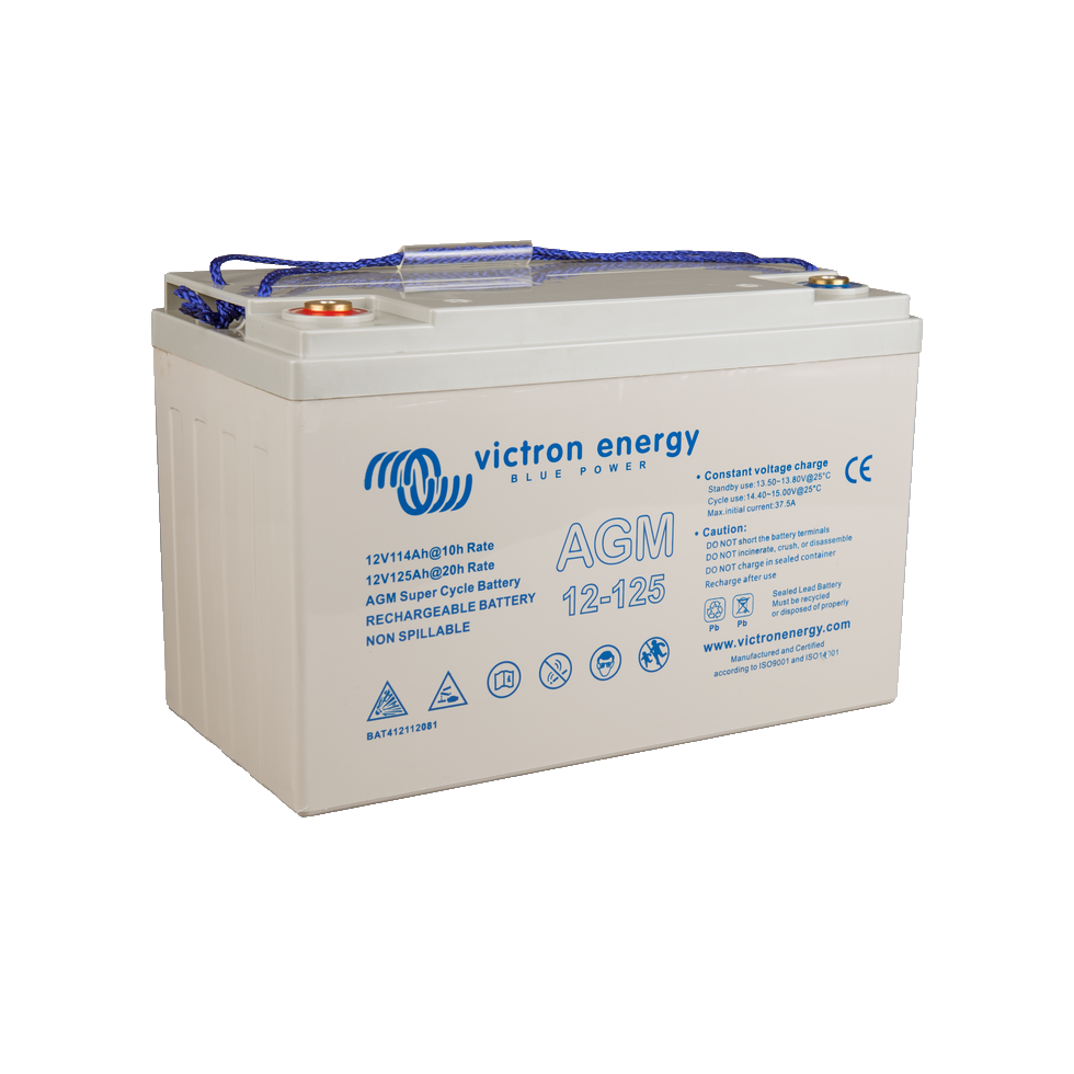 Batterie AGM Super Cycle M8 12 V/125 Ah Victron Energy