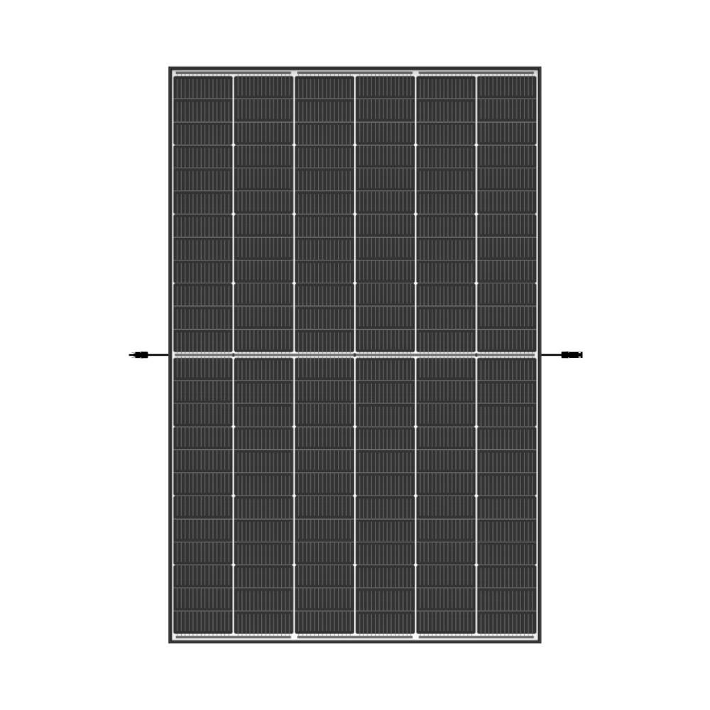 Photovoltaik Modul 435 W Vertex S+ N-Type Black Frame 30 mm Trina